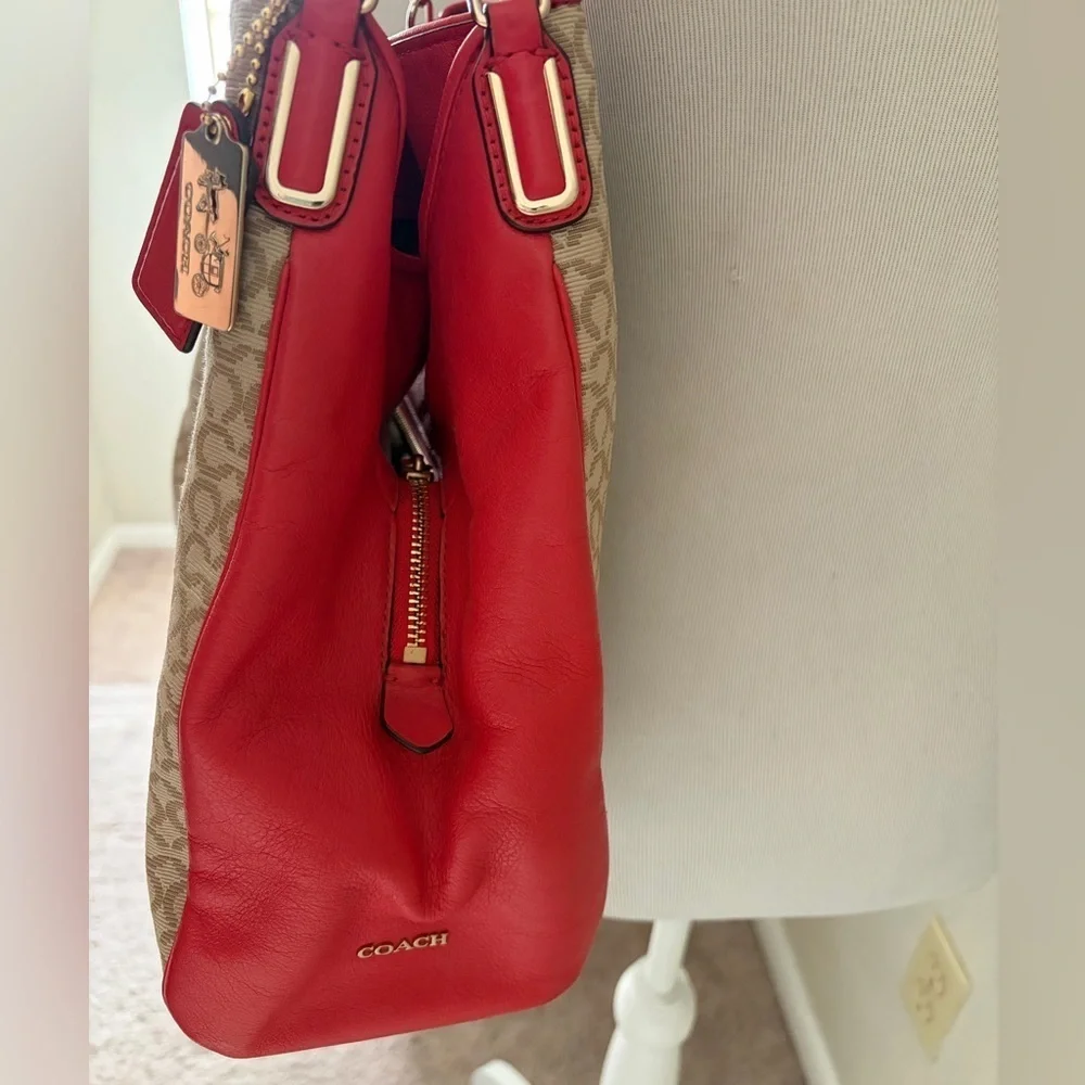 Coach Madison Phoebe Op Art Shoulder Bag - Great Used Condition